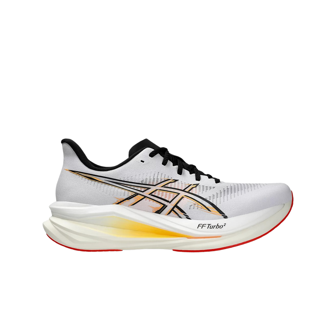 1011C244-100 Asics Sonicblast 2 White Stadium Orange - D Standard