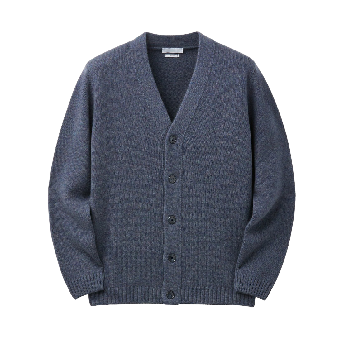 SOWAW26055NYX Series Daniele Fiesoli Extrafine Merinos Wool Cardigan Navy