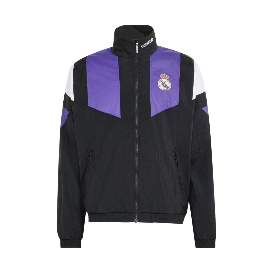 KG5373 Adidas Real Madrid Eqt Tracksuit Top Black - KR Sizing (Non Marking Ver.)
