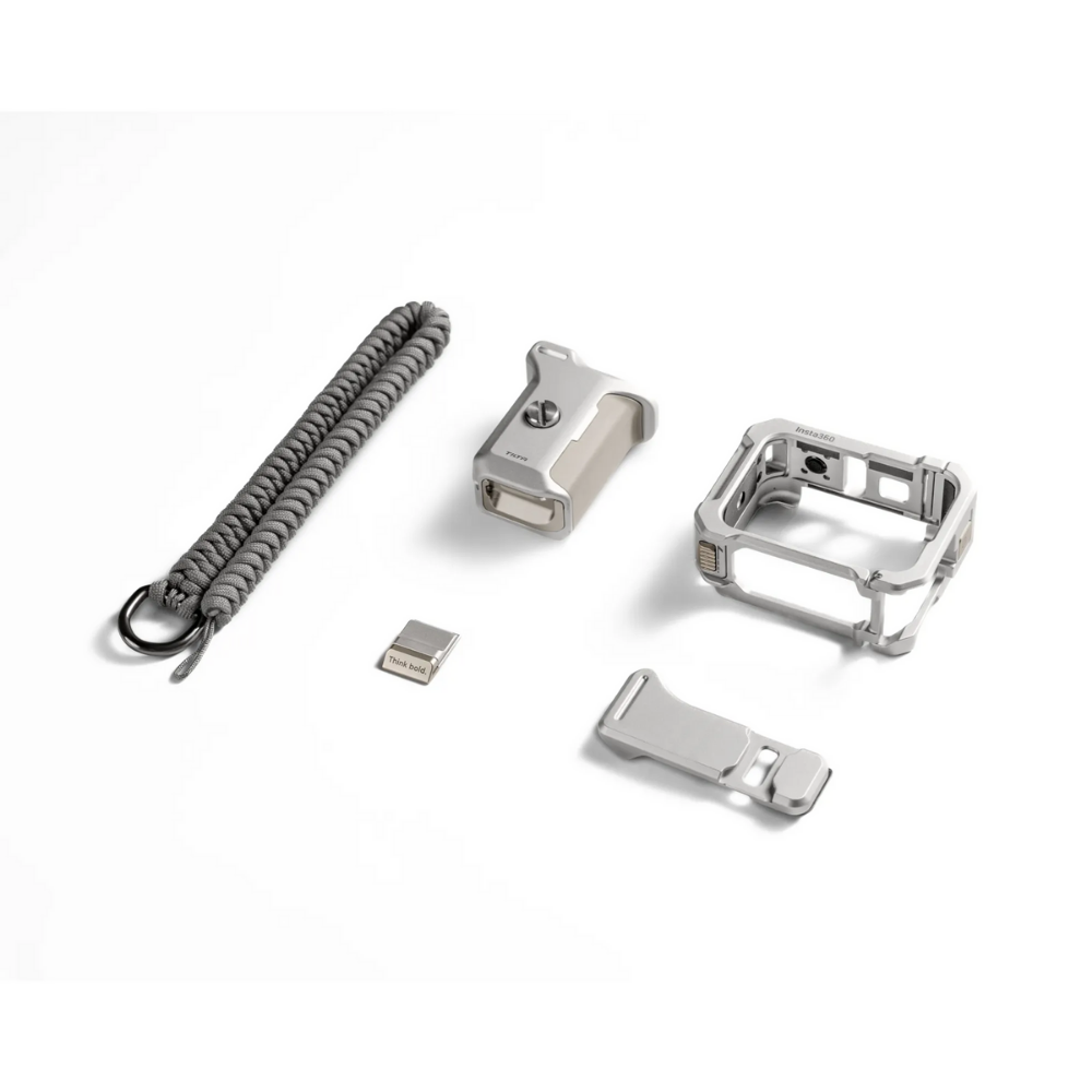 [리퍼]인스타360 Ace Pro 2/Ace Pro 스냅샷 키트 문라이트 실버([Refur][360/ACC] Ace Pro 2/Ace Pro Xplorer Grip Kit (Silver)) - 3