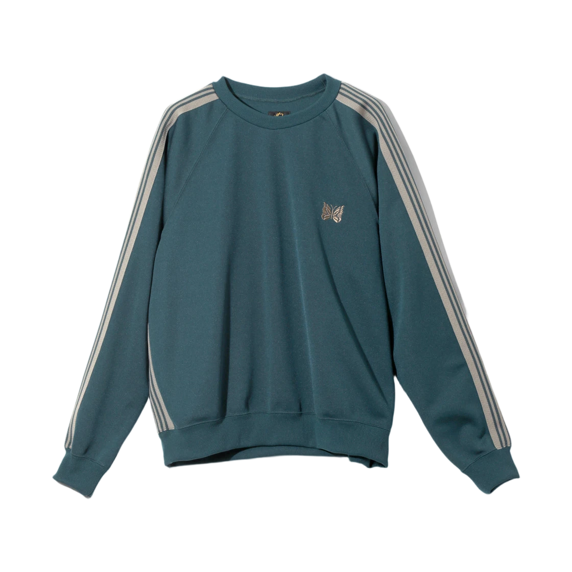 SX405 B-Green [20% 쿠폰] Needles Track Crew Neck Shirt Poly Smooth Green