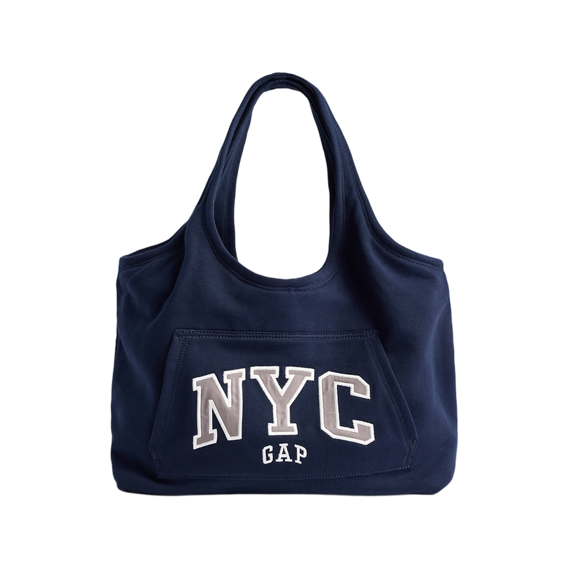 갭 NYC 후드 토트 태피스트리 네이비 블루(Gap NYC Hoodie Tote Tapestry Navy Blue)