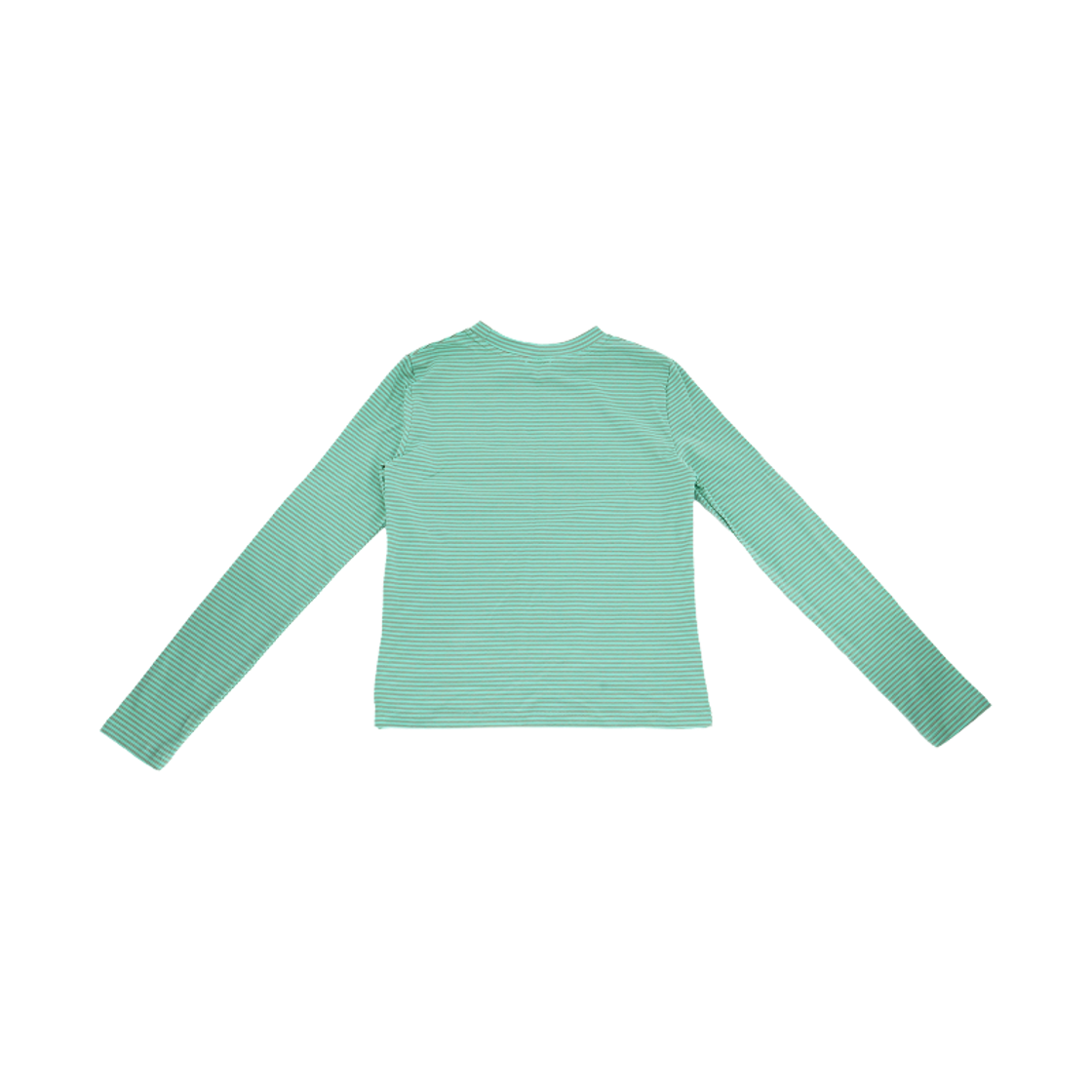 키코지 멜로우 스트라이프 롱 슬리브_민트(Kikozy Mellow Stripe Long Sleeve_Mint) - 2