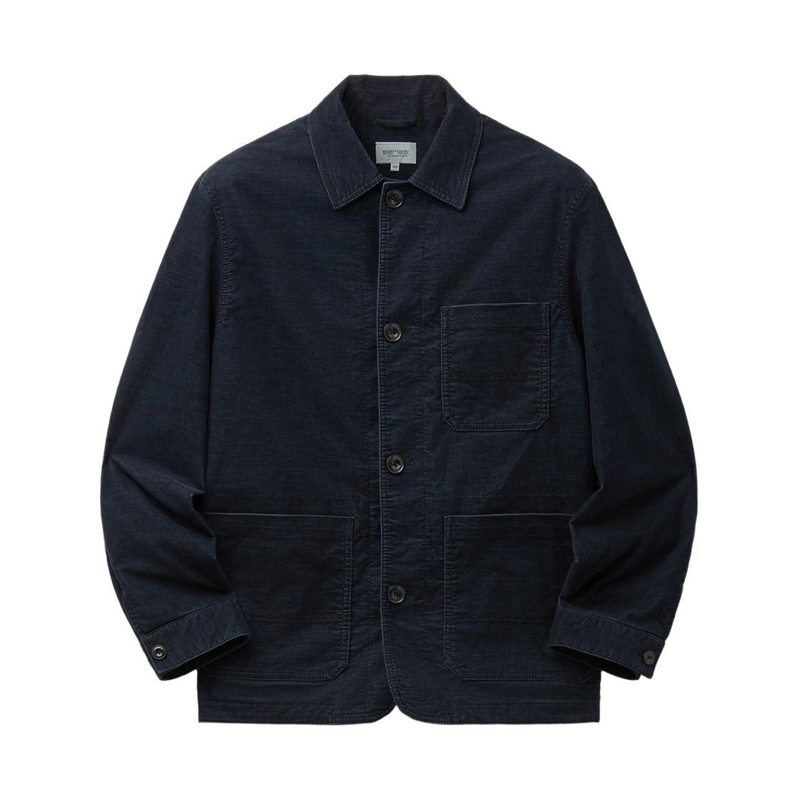 SAJAW26401NYD Series Mole Sweat Chore Jacket Dark Charcoal