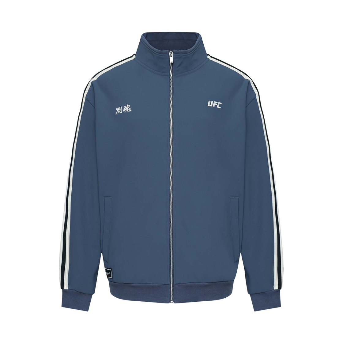 U4TTX3308BM [KREAM 단독] UFC SPORT Fighting Spirit Relaxed Fit Track Jacket Blue Mirage