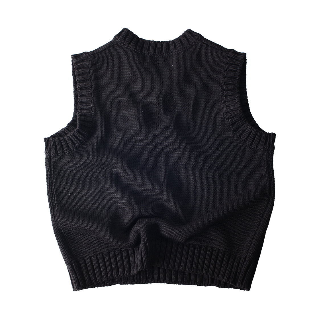 스포츠챔버 서킷 니트 베스트 블랙(SPORT CHAMBER Circuit Knit Vest Black) - 2