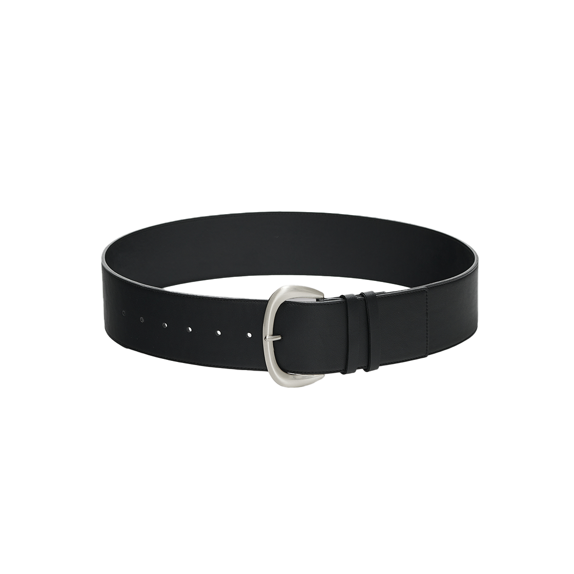SW2E4AC02BK symmetric percent Wide Buckle Belt Black