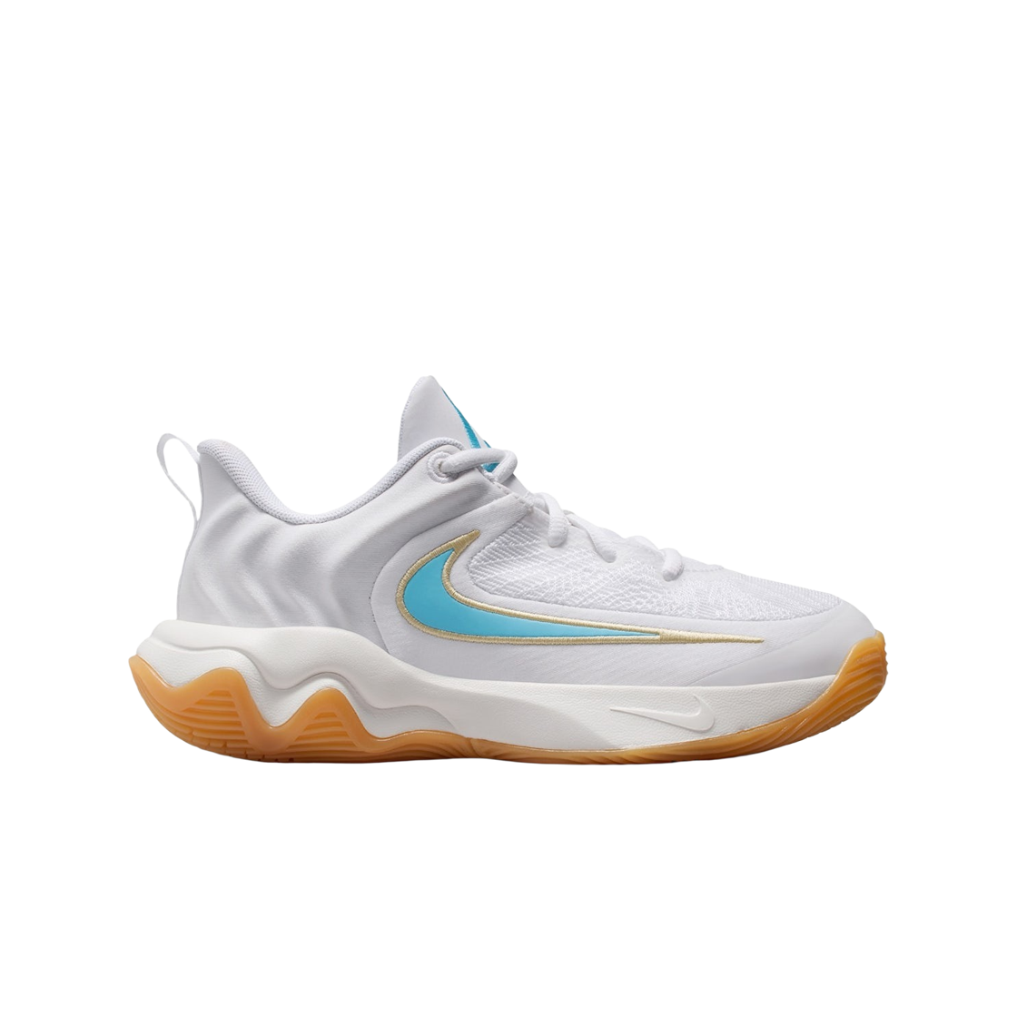 IH7664-100 (GS) Nike Giannis Immortality 4 White Team Gold