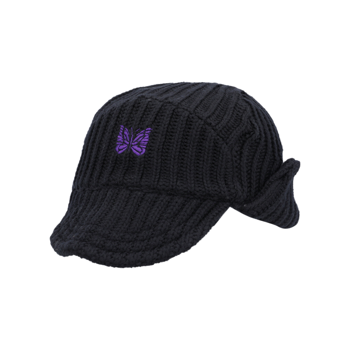RW058 E-Black [20% 쿠폰] Needles Bird Shooting Cap Merino Wool Black