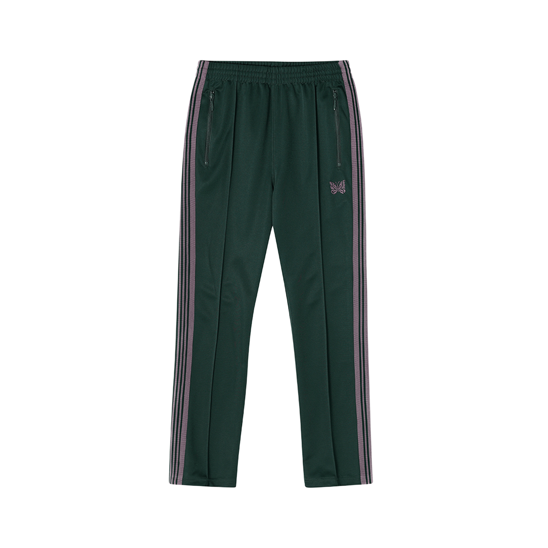 RW317 B-Green [20% 쿠폰] Needles Narrow Track Pants Poly Smooth Green
