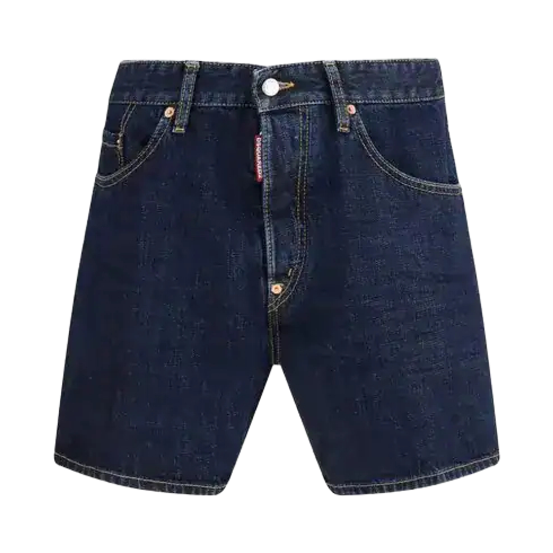 S74MU0936S30833470 Dsquared2 Bro Button Denim Shorts Blue