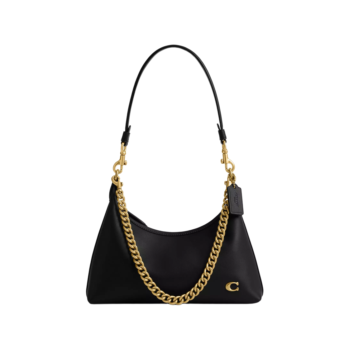 CDZ64-B4/BK Coach Juliet Shoulder Bag 25 Brass Black