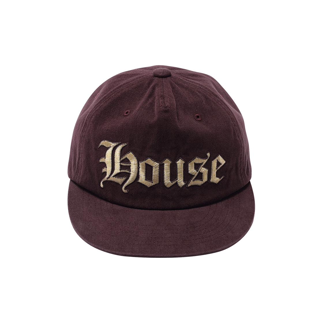 더바이닐하우스 올드 하우스 볼캡 버건디(Thevinylhouse Old House Ball Cap Burgundy) - 4