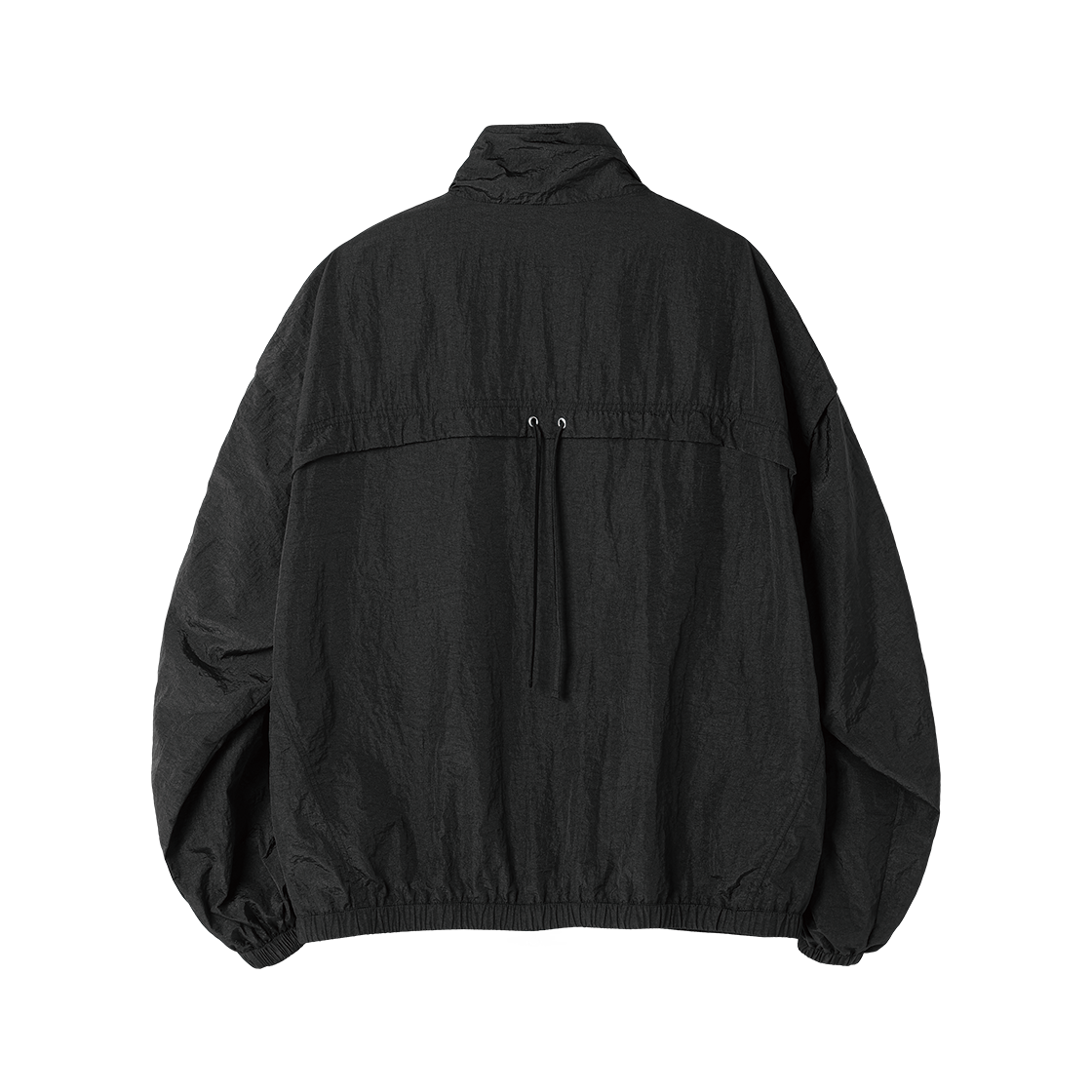 더바이닐하우스 셔링 오버 나일론 자켓 블랙(Thevinylhouse Shirring Over Nylon Jacket Black) - 6