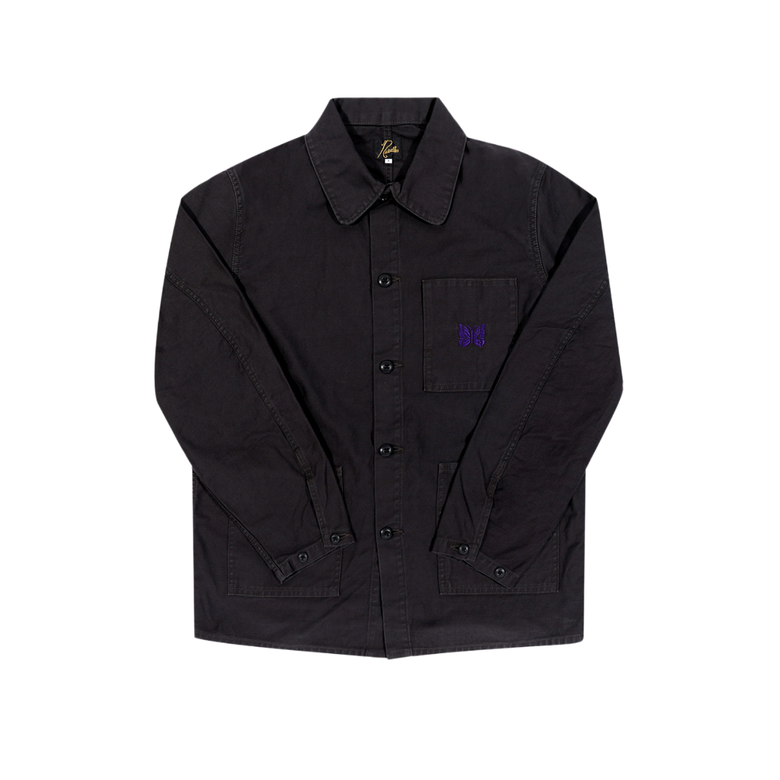 RW215 B-Black [20% 쿠폰] Needles D.N. Coverall Back Sateen Black