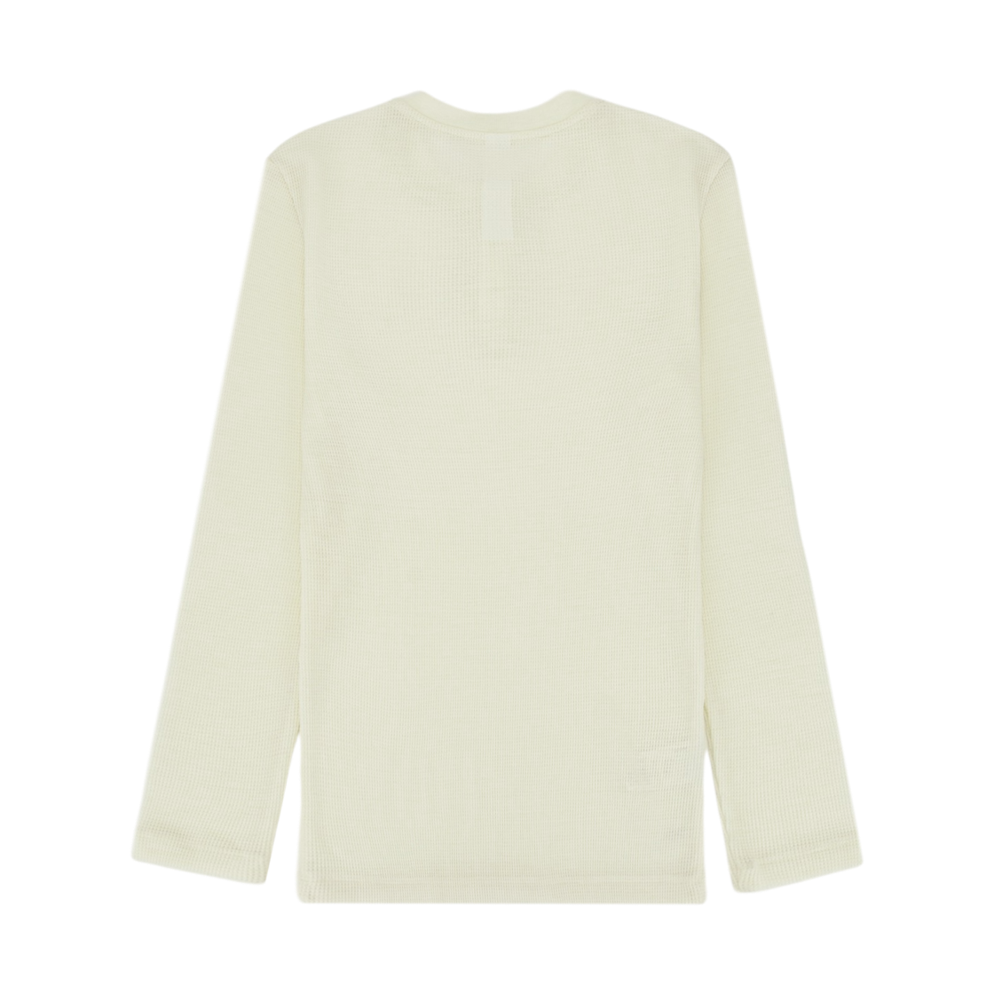 크롬하츠 CH 로고 와플 써멀 롱슬리브 헨리 셔츠 화이트(Chrome Hearts CH Logo Waffle Thermal Long Sleeve Henley Shirt white) - 2