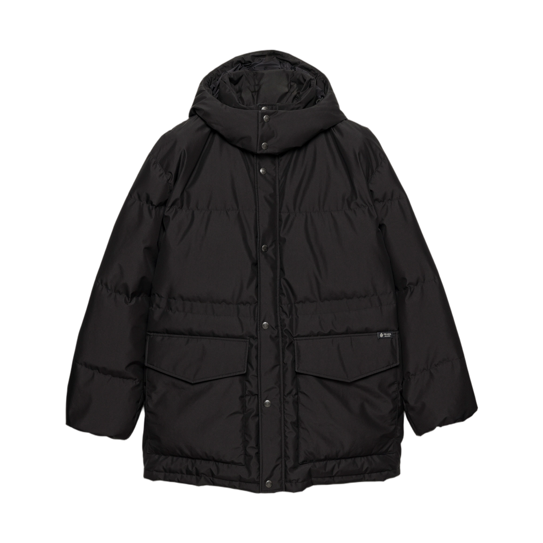SGD139-19NZ-F0002 Prada Medium-Weight Technical Fabric Down Jacket Black