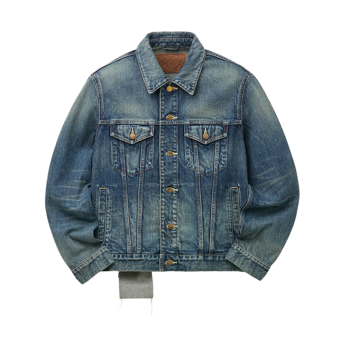 시리즈 셋업 더 크래프티드 데님 트러커 인디고(Series Set Up The Crafted Denim Trucker Indigo)