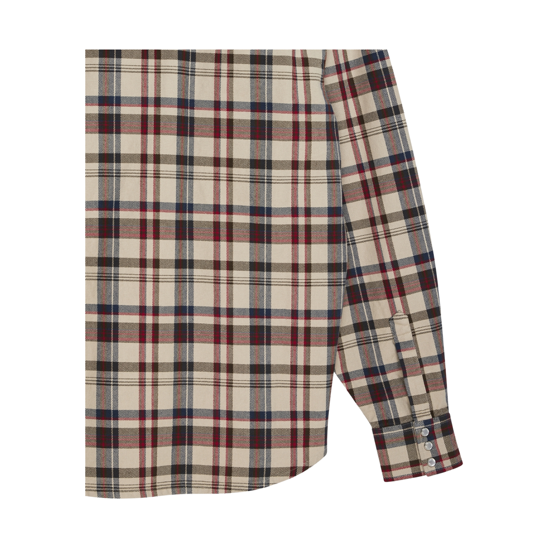 [6% 적립] 데우스 엑스 마키나 리얼리티 레커스 체크 셔츠 아이보리([6% 적립] Deus Ex Machina Reality Wreckers Check Shirt Ivory) - 4