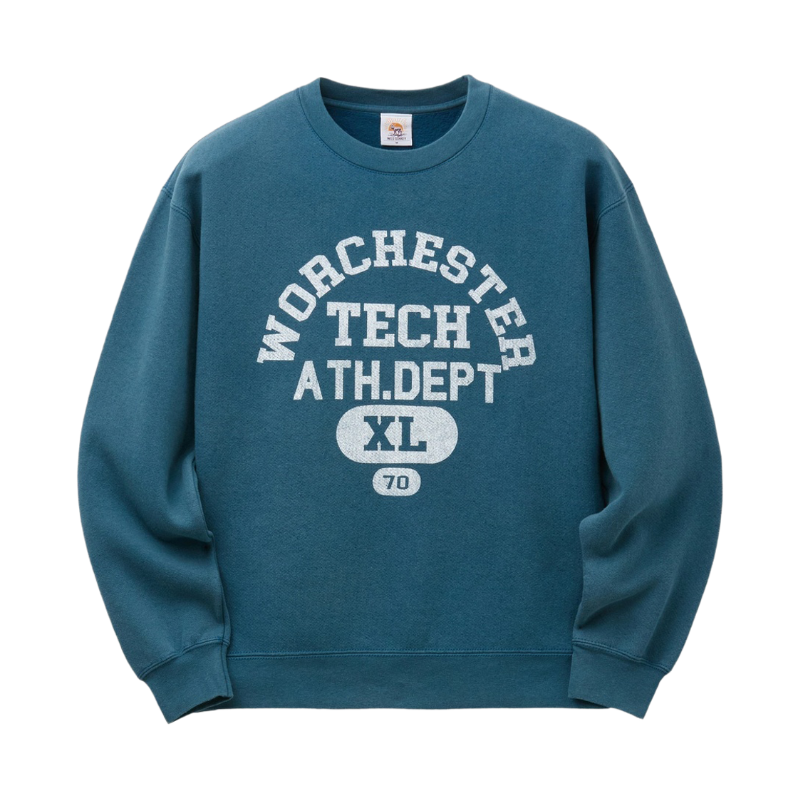 SVTAW26255BUX Series Wild Donkey Tech Washed Crewneck Blue