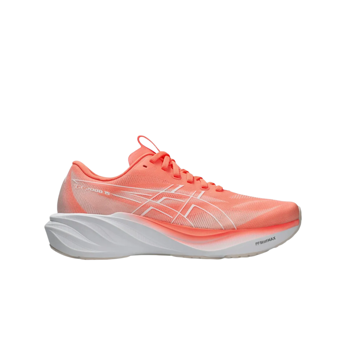 1012B998-700 (W) Asics GT-2000 15 Sun Coral White - B Standard