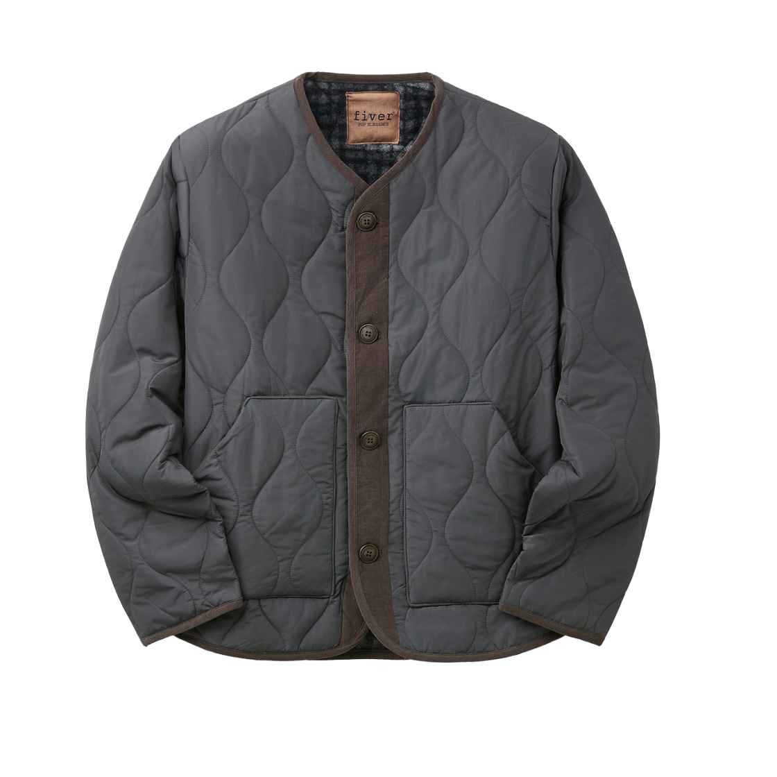 SOUAW26104CHX Series Fiver Quilted Jacket Charcoal