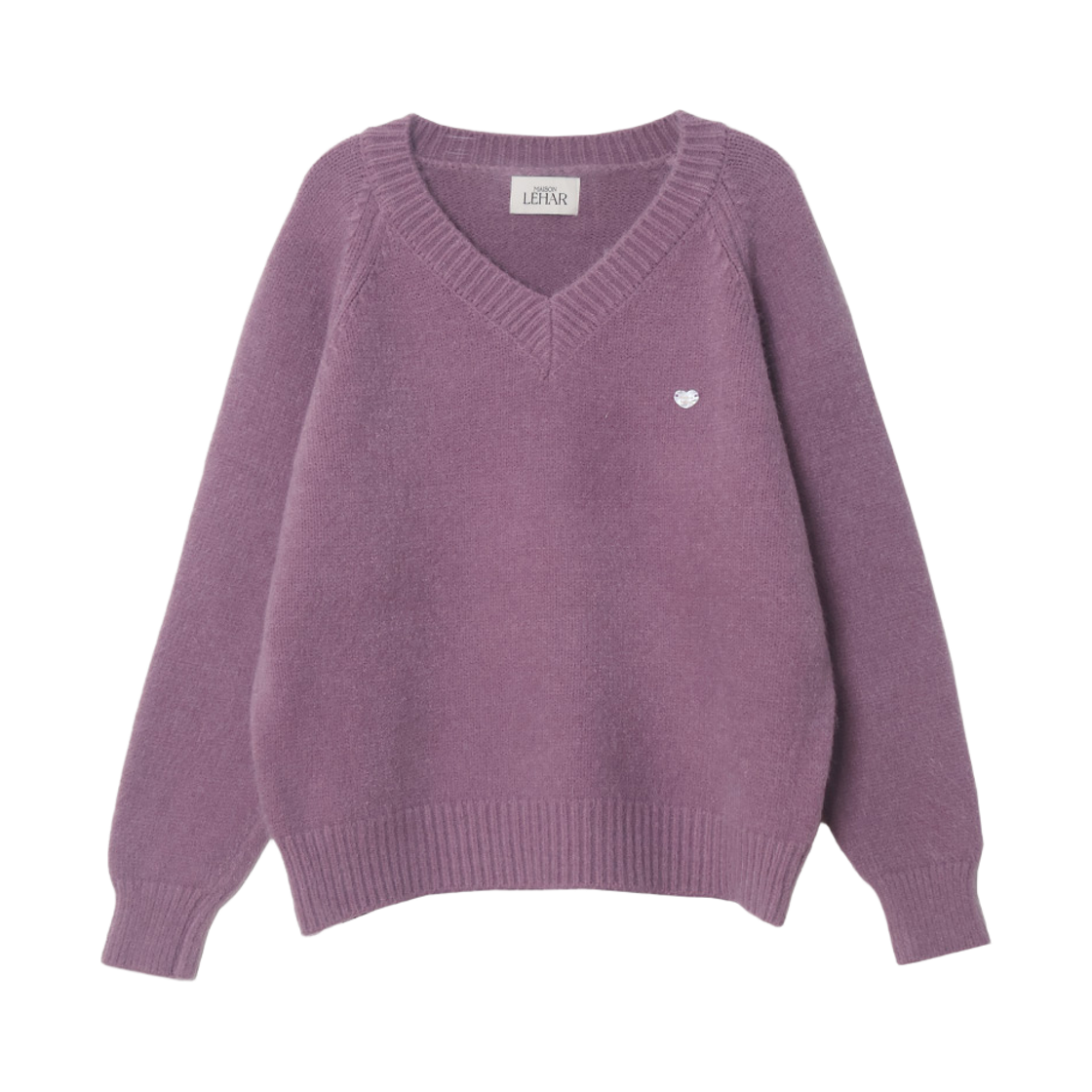 P0000TTG maisonlehar Village Vneck Knit 4color