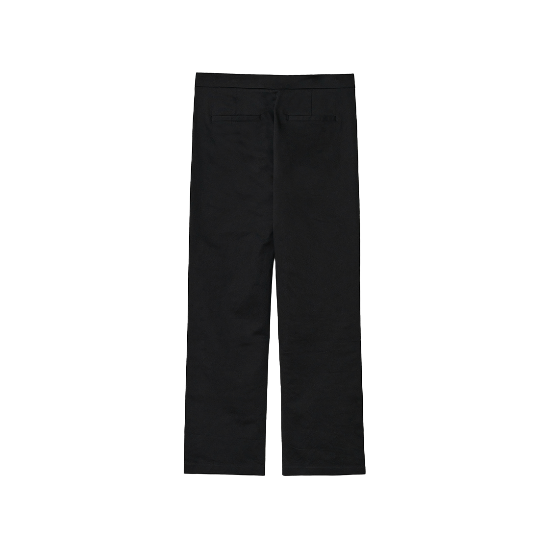 시메트릭 퍼센트 슬림레그 코튼 팬츠 블랙(symmetric percent Slim-leg Cotton Pants Black) - 2