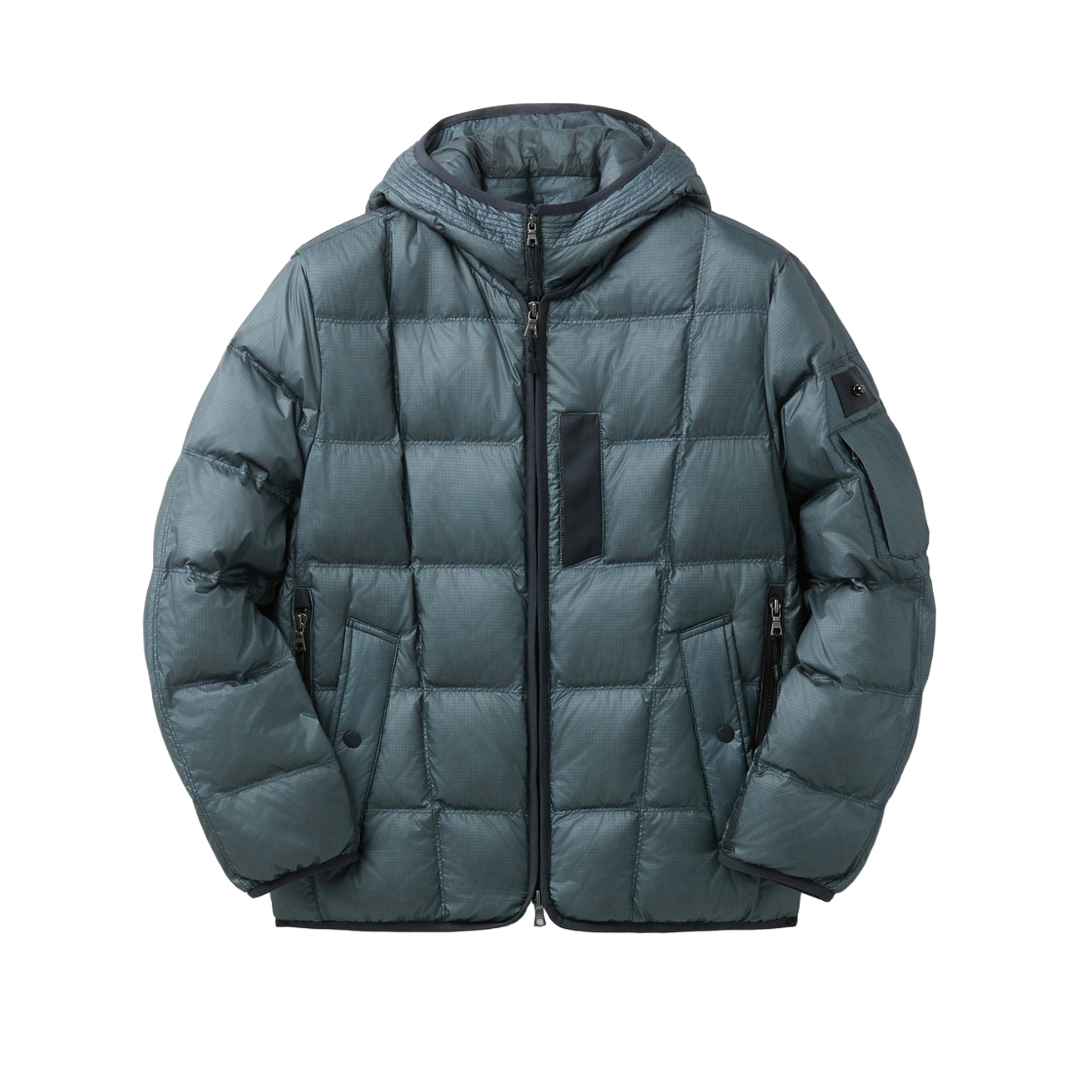 SAUAW26301BUX Series Built-In Hood Lightweight Down Jumper Blue