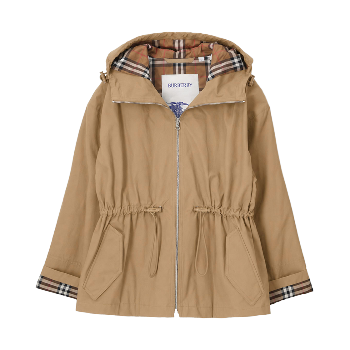 81222471 [15% 쿠폰] (W) Burberry Medley Drawstring Hood Jacket Archive Beige