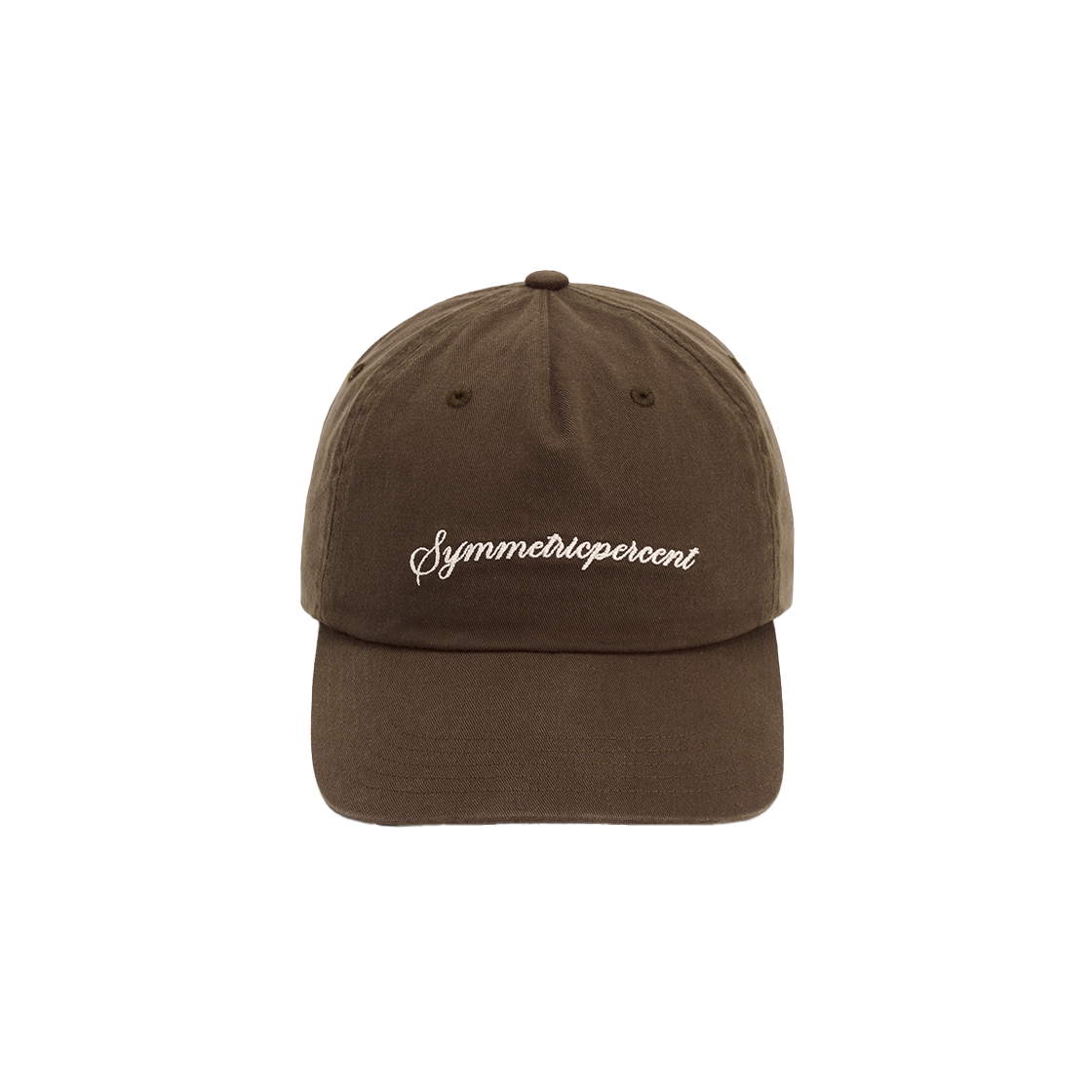 시메트릭 퍼센트 로고 레터링 캡 브라운(symmetric percent Logo Lettering Cap Brown) - 2