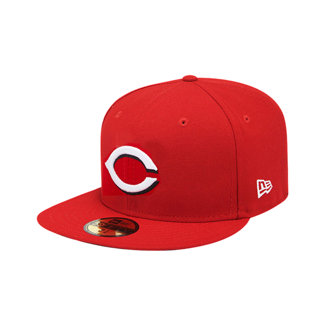 70361070 New Era MLB Authentic Cincinnati Reds Fitted Cap Home Scarlet