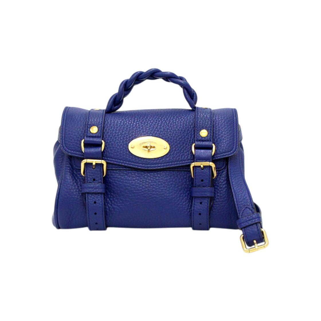 ITMULVW8RPWD Mulberry Alexa Mini Tote Bag Pigment Blue