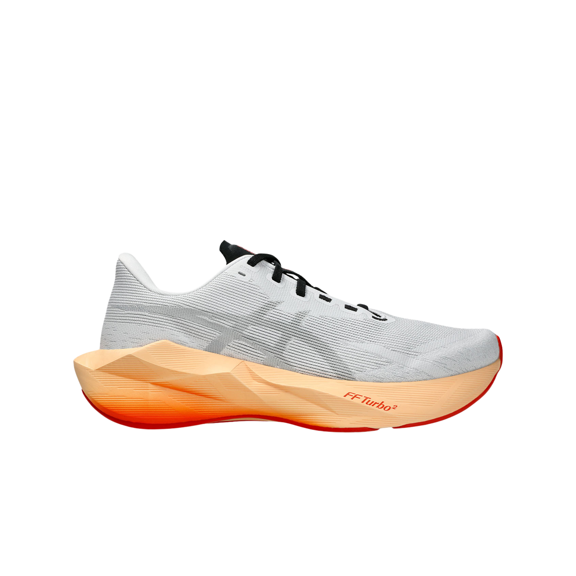 1011C243-102 Asics Novablast 6 White Orange Glow