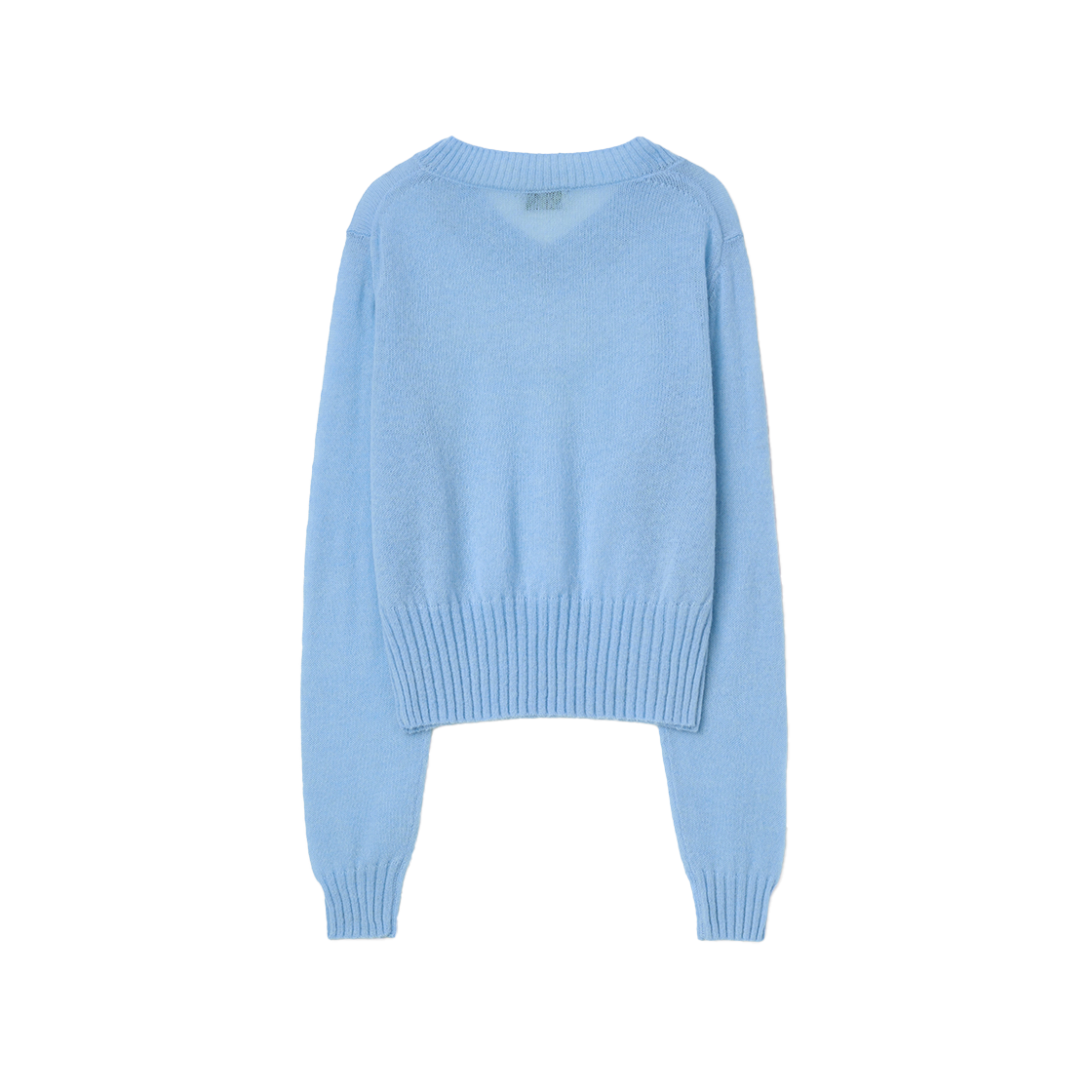 시메트릭 퍼센트 베이비 로고 니트 탑 스카이블루(symmetric percent Baby Logo Knit Top Sky Blue) - 2