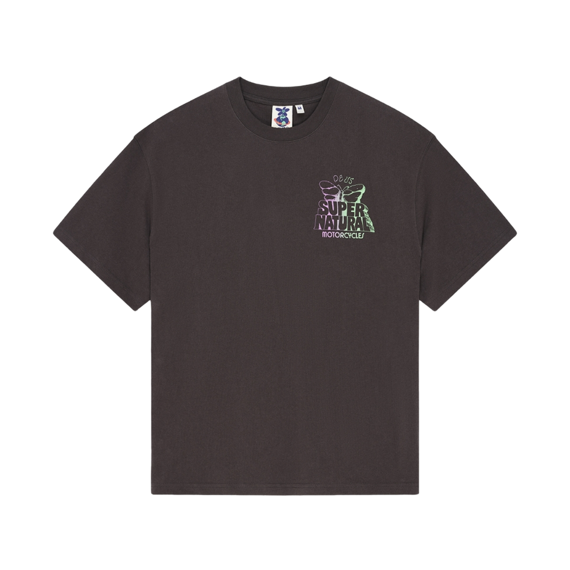 [6% 적립] 데우스 엑스 마키나 템플 토크 오버사이즈 티셔츠 차콜([6% 적립] Deus Ex Machina Temple Torque Os Tee Charcoal) - 2