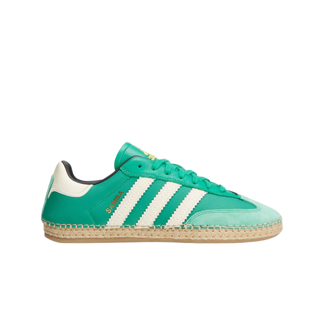 KI4326 Adidas x Edison Chen Clot Samba Espadrille Court Green Warm Vanilla