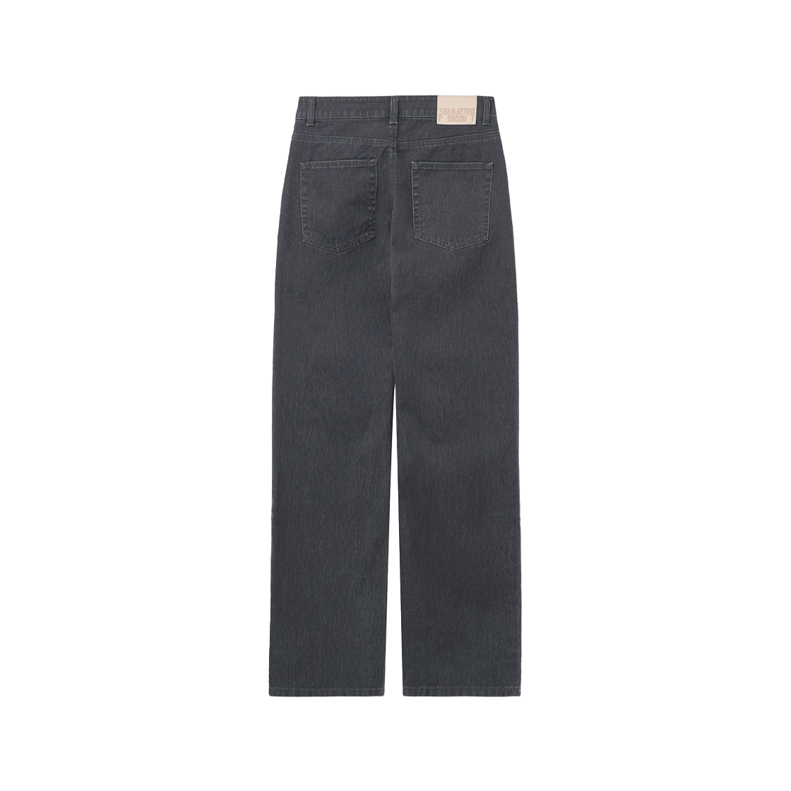 시메트릭 퍼센트 스트레이트 레그 컬러 진 차콜(symmetric percent Straight-leg Color Jeans Charcoal) - 2