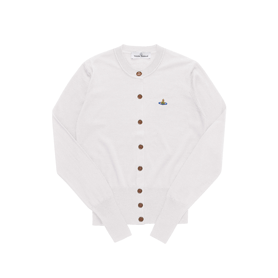 1803002P Y001A P403 [15% 쿠폰] (W) Vivienne Westwood Bea Wool Silk Cardigan Light Grey