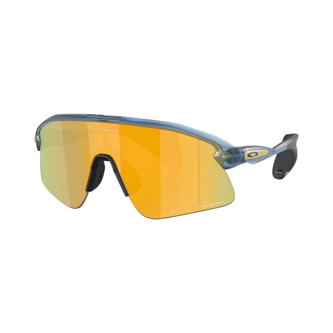 오클리 스턴트 데빌 매트 트랜스패런트 어비스 프레임 프리즘 24k 렌즈 하이 브릿지 핏(Oakley Stunt Devil Matte Transparent Abyss Frame Prizm 24k Lenses High Bridge Fit) - 2