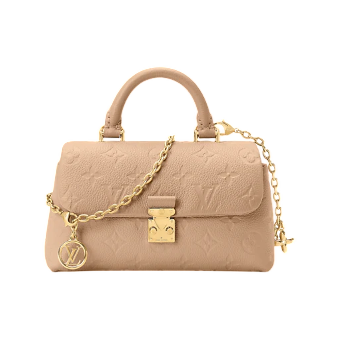 M2A011 Louis Vuitton Nano Madeleine Hazelnut