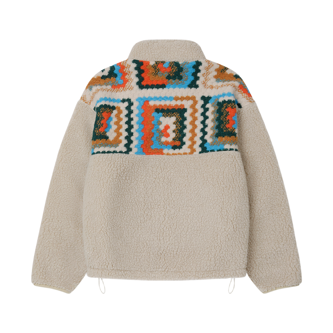 프리터 크로세 플리스 자켓 베이지(FRITUR Crocher Fleece Jacket Beige) - 2
