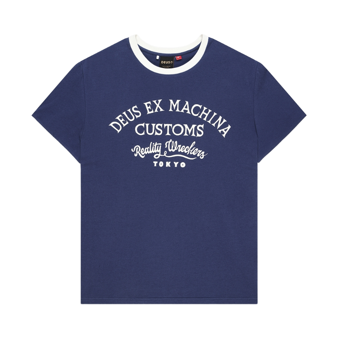 D263UTS354060 [6% 적립] Deus Ex Machina Marsden Ringer Tee Blue