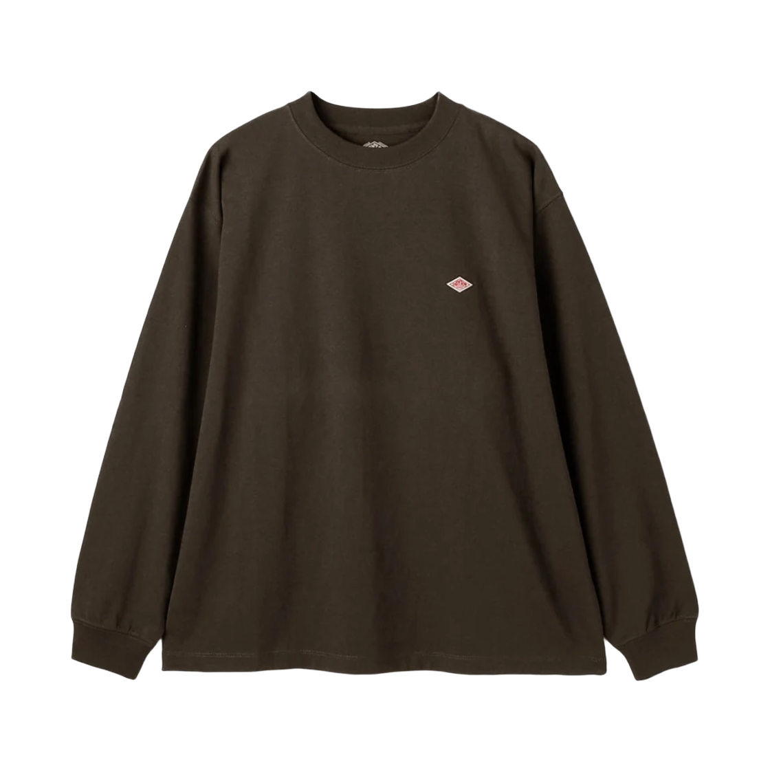 단톤 롱슬리브 티셔츠 브라운(Danton Long Sleeve T-Shirt Brown)