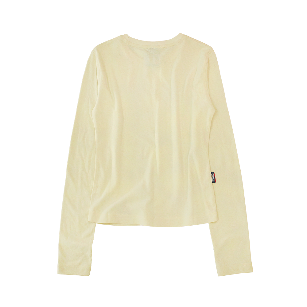 스포츠챔버 글리터 로고 티셔츠 레몬(SPORT CHAMBER Glitter Logo T-Shirt Lemon) - 2