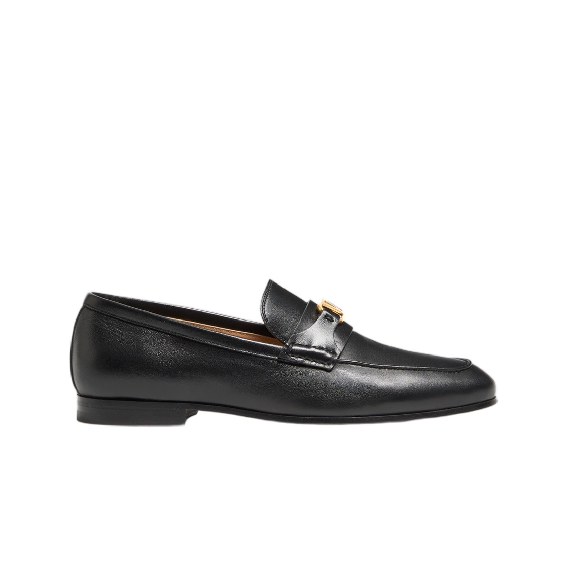 YS0N31EJC0NO Valentino Vlogo Signature Nappa Leather Loafer Black