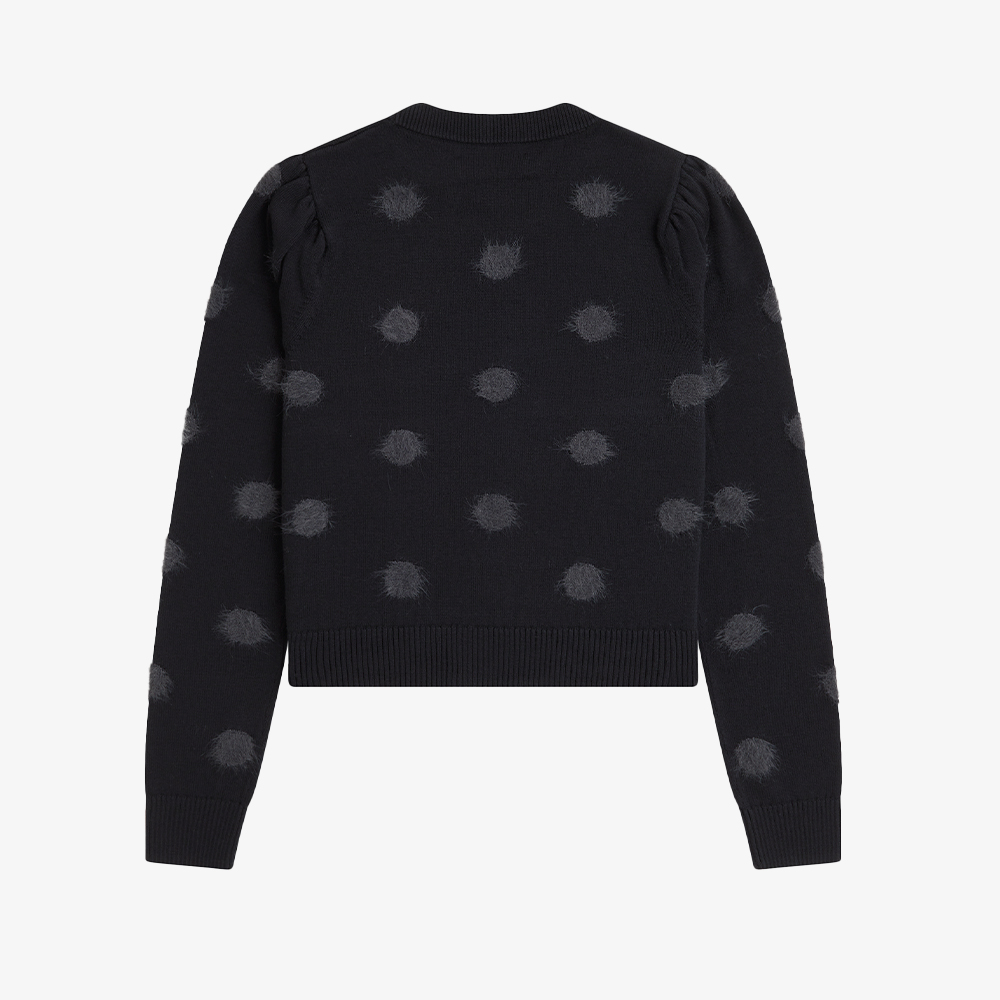 프레드페리 x 에이미 와인하우스 폴카 도트 니트 블랙(Fred Perry x Amy Polka Dot Knit Black) - 2