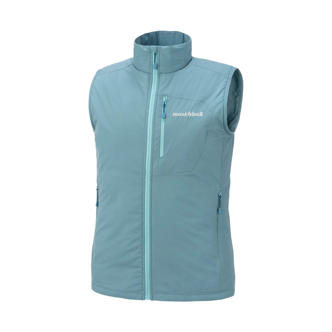 2301440 (W) Montbell EX Light Thermawrap Vest Blue Green