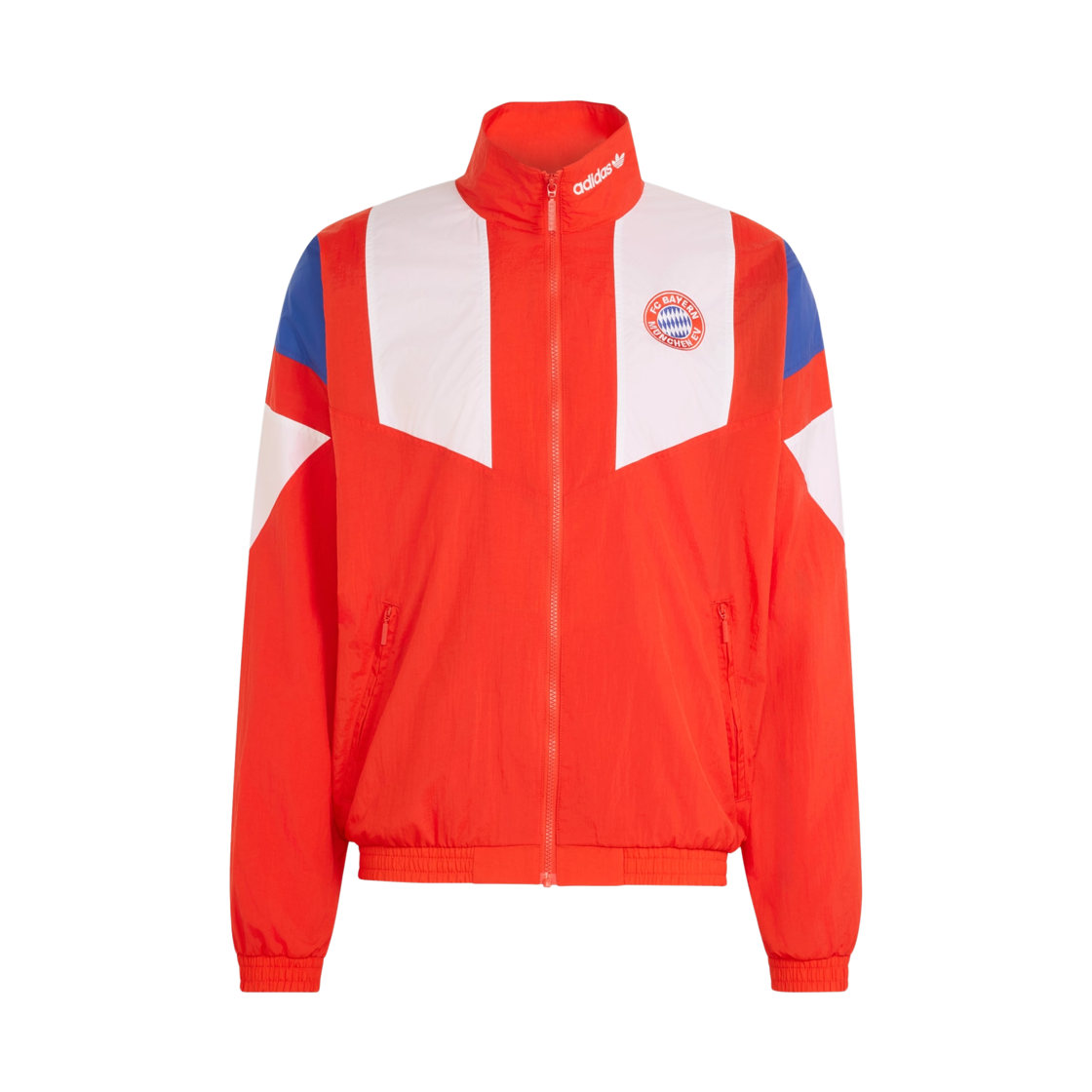 KG2289 Adidas FC Bayern Munchen Eqt Track Top Red White - KR Sizing (Non Marking Ver.)