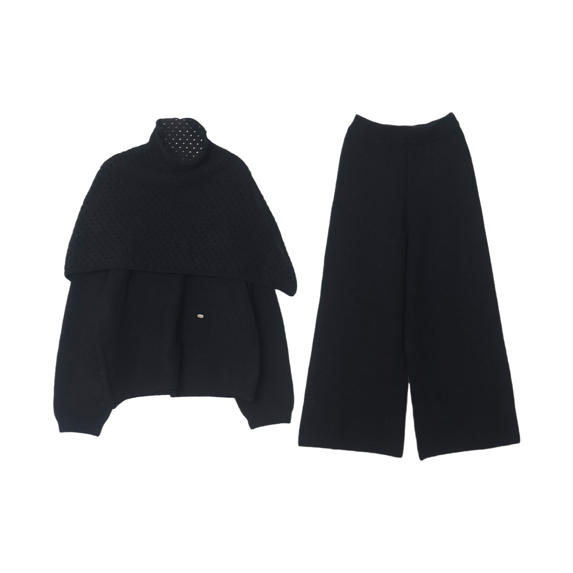 메종르하르 플로팅 니트 SET (라운드니트+팬츠+넥워머) 4color(maisonlehar Floating Knit Set (Roundknit+Pants+Neckwarmer) 4color) - 3